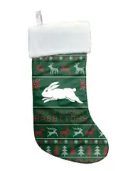 South Sydney Rabbitohs NRL Christmas Stocking Xmas Hanging Ornament