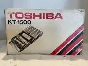 Vintage Portable Toshiba KT-1500 Cassette Recorder Player - NEW IN BOX