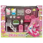 凱蒂貓 HELLO KITTY 雙層洋房玩具組