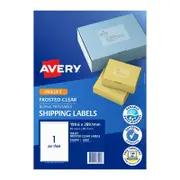 Avery IJ LbClr J8567 1UP Pk25 Box of 5 936008