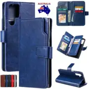 Wallet Case For Samsung S24 S23 FE S22 S21 S20 Ultra Plus S10 Flip Leather Cover