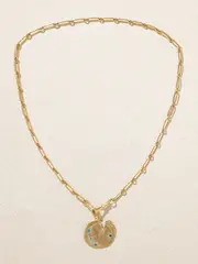 [Pascale Monvoisin] Pascale Monvoisin - Calypso N°3 9-karat Gold, Sterling Silver, Emerald And Diamond Necklace - One size One size Gold