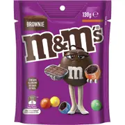 M&Ms Brownie Flavour Chocolate Buttons Candy 130g