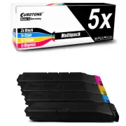 5x Eurotone Cartridge for Kyocera Taskalfa 3551-ci 3051-ci 3050-ci 3550-cig