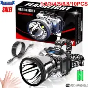 LED Motion Sensor Headlamp Flashlight Super Bright Rechargeable Head Torch Lamp