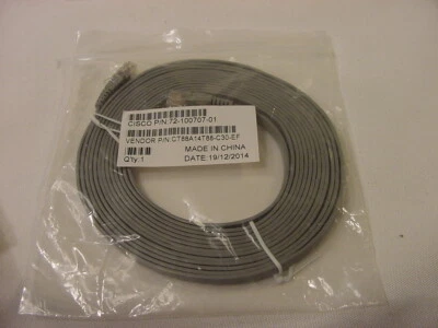NEW - CISCO 72-100707-01 FLAT ETHERNET CABLE 12 FEET 12FT