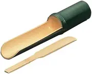 New in minced fish dish with a handle with a spatula Wakatake φ50 × 275