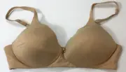 Soma Women’s Embraceable Wireless Bra Nude Size 38DD NWT