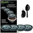 Nespresso Pods Vertuo: Refillable and Reusable Nespresso Pods, Compatible wit...