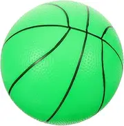 Inflatable Bouncy Ball Basketball Exercising Ball Sports Entertainment Light Green