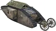 Realistic 1:35 Scale Tank Model and Adults