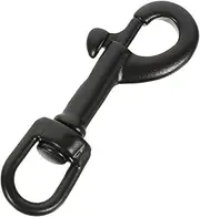 Convenient Swivel Hook Underwater Diving Hook Bolt Snap Mm Black Stainless Steel