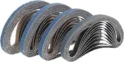 ARTIBETTER Stainless Steel Sanding Belts 40/60/80/120 Grits Versatile Belt Sander for Polishing Machines