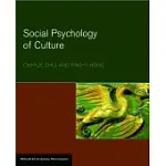 SOCIAL PSYCHOLOGY OF CULTURE