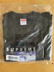 Supreme Time Tee Black Large SS20 100% Authentic