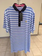 NWT MEN'S GREYSON KISSIMMI POLO, SIZE: XL, COLOR: HERON (M6)