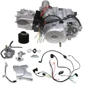125cc Semi Auto Engine Motor Reverse+Wiring Chinese ATV Quad Go Kart Taotao Dune