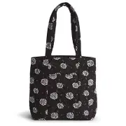 Vera Bradley Premium Cotton Tote Feathery Bouquets