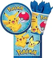 Pokemon Pikachu 8 Guest Tableware Bundle Pack