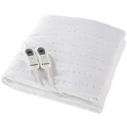 Dimplex Double Bed Fitted Non-Woven Washable Electric Heated Blanket - White