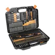 Juego de brocas, 246 piezas, brocas y destornillador para madera y metal