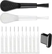 Phone Cleaning Kit, 13PCS Phone Port Cleaning Brush Kit USB C Metal Anti Dust Plug Phone Speaker Cleaning Brushes Phone Receiver Cleaning Brush Headphone Port Brush Set