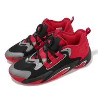 在飛比找ETMall東森購物網優惠-adidas 籃球鞋 BYW Select 男鞋 黑 紅 M