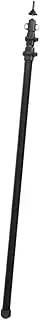 ＫＬＫＣＭＳ Aluminum Alloy Telescopic Poles for Camping Tent Canopy Accessories Outdoor Shelter, Black S