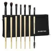 [MORPHE] Earth To Babe 7-Piece Bamboo Eye Brush Set + Bag