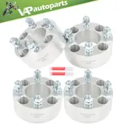 4Pcs 2" Wheel Spacers 4x4 4x101.6 Fits Yamaha Golf Carts 12x1.25 Studs 68.5mm