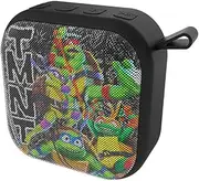 TMNT 3W TWS Bluetooth Speaker - Portable, Lightweight, USB/microSD MP3 Support, 6-Hour Battery, v5.0 - Teenage Mutant Ninja Turtles Design