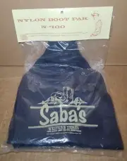 Vintage NEW Saba Western Store Cowboy Boot Carry Pak N-900 Bag NOS (B6)