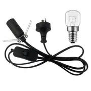 Himalayan Salt Lamp Power Cord with On/Off Button - Himalayan Salt Lamps Australia