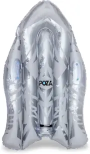 Nieve Inflable Boogie Trineo: Lujoso Trineo Nieve Con Manijas Y Relleno Confeti