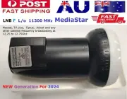 Satellite LNB F L/o 11300 MediaStar New 2024, Optus, Asiasat 9, Intelsat 19