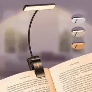 19 LED Rechargeable Book Light for Reading in Bed with Memory Function- Eye Cari