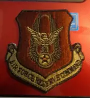 US AIR FORCE PATCH, USAF RESERVE COMMAND, SCORPION,MULTI-CAM, WITH HOOK LOOP