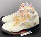DS Off White x Nike Air Jordan 5 SP sz11 Sail/Muslin 1 2 chicago DH8565 100