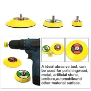 1" 2" 3" Sander Backing Pad Plate Polisher M6 Hook and Loop Sanding Disc Holder