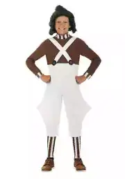Willy Wonka Child Oompa Loompa Costume