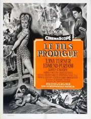 The Prodigal poster French poster Lana Turner Edmund Purdom 1955 Old Photo