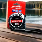 WorkPro Tape Measure , 33ft/10mts . Chrome Case. Heavy Duty.