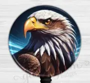 Bald Eagle Retractable Badge Holder, National Bird ID Badge Reel 6618