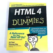 HTML 4 For Dummies Edition 4 Computer Software Book Ed Tittel Natanya Pitts NOS
