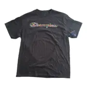 Champion Men's Big & Tall World Flag Logo Graphic S/S T-Shirt Gray Size 1XL