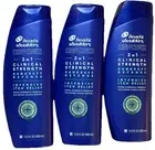 3 X Head & Shoulders Clinical Strength, Dandruff Shampoo, Itch Relief - Menthol