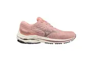 Mizuno | Womens Wave Inspire 18 Waveknit Supportive Arch Running Shoes (Rosette/Elderberry)