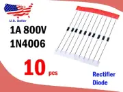 1N4006 (10 pcs) 1A 800V Rectifier Diode - Free & Fast shipping