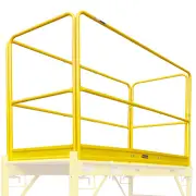 Baumr-AG Safety Guard Rail for Adjustable Mobile Scaffold