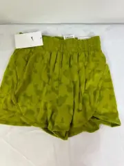 Nike Dri-FIT Breezy Big Girls High Waist Training Shorts Green Size Medium M New